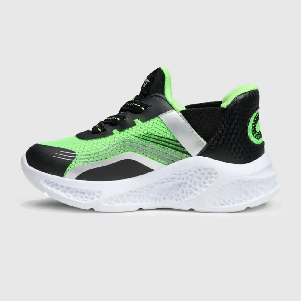 S Sport by Skechers Toddler Myles Light-Up Sneakers - Lime Green 6T